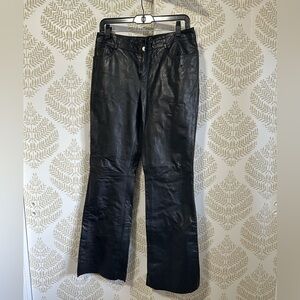 Theory leather pants - zipper needs replacing.
